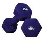 6kg hexagon dumbbells