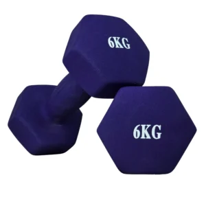 6kg hexagon dumbbells